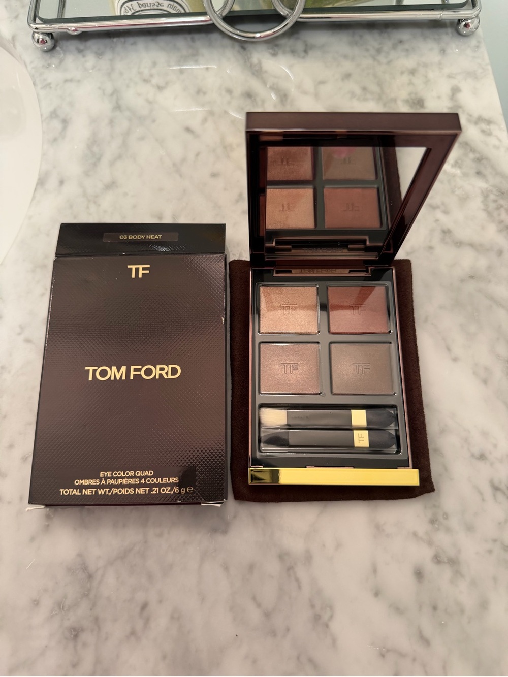 NIB- Tom Ford Eye Color Quad - Body Heat (Retired)